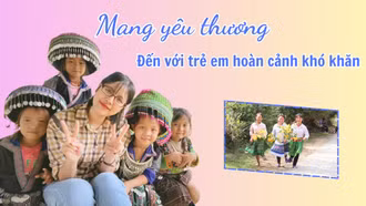 Mang yêu thương đến với trẻ em hoàn cảnh khó khăn