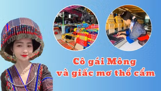 Cô gái Mông và giấc mơ thổ cẩm