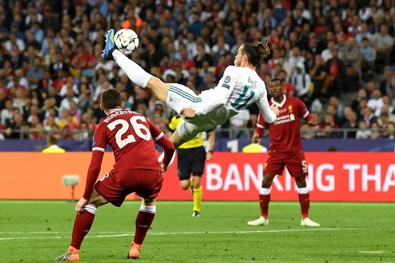 Real đối đầu Liverpool ở trận chung kết năm 2018.
