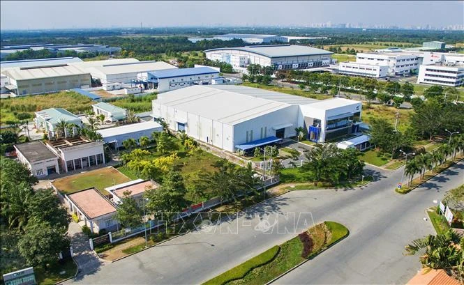Khu công nghiệp Long Hậu 1, huyện Cần Giuộc, Long An.
