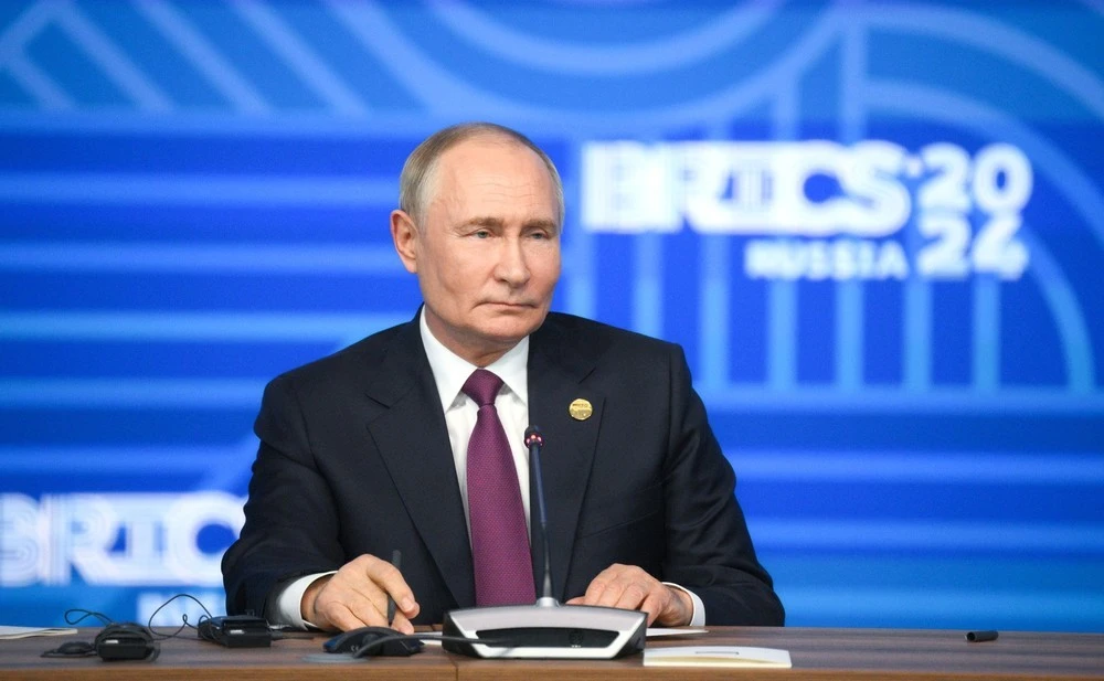 Tổng thống Nga Vladimir Putin.