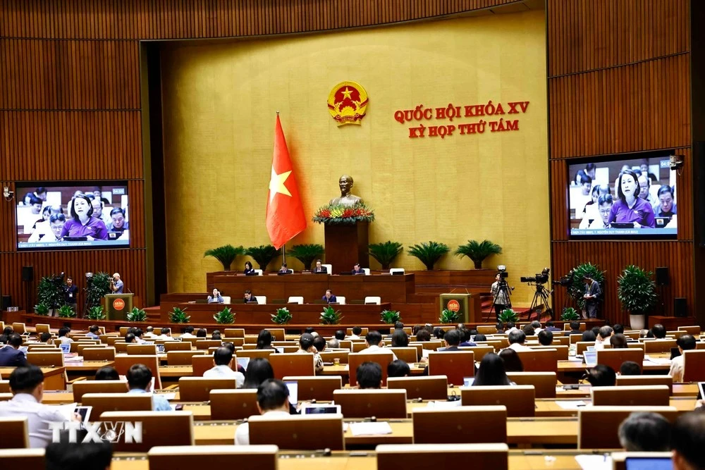 Toàn cảnh phiên họp.