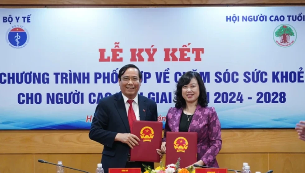 Chương trình phối hợp hoạt động về chăm sóc sức khỏe cho người cao tuổi giai đoạn 2024 - 2028.