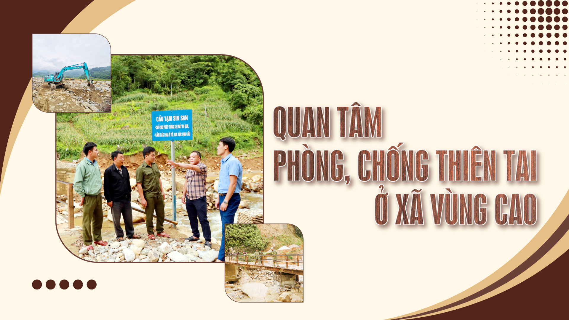 Quan tâm phòng, chống thiên tai ở xã vùng cao