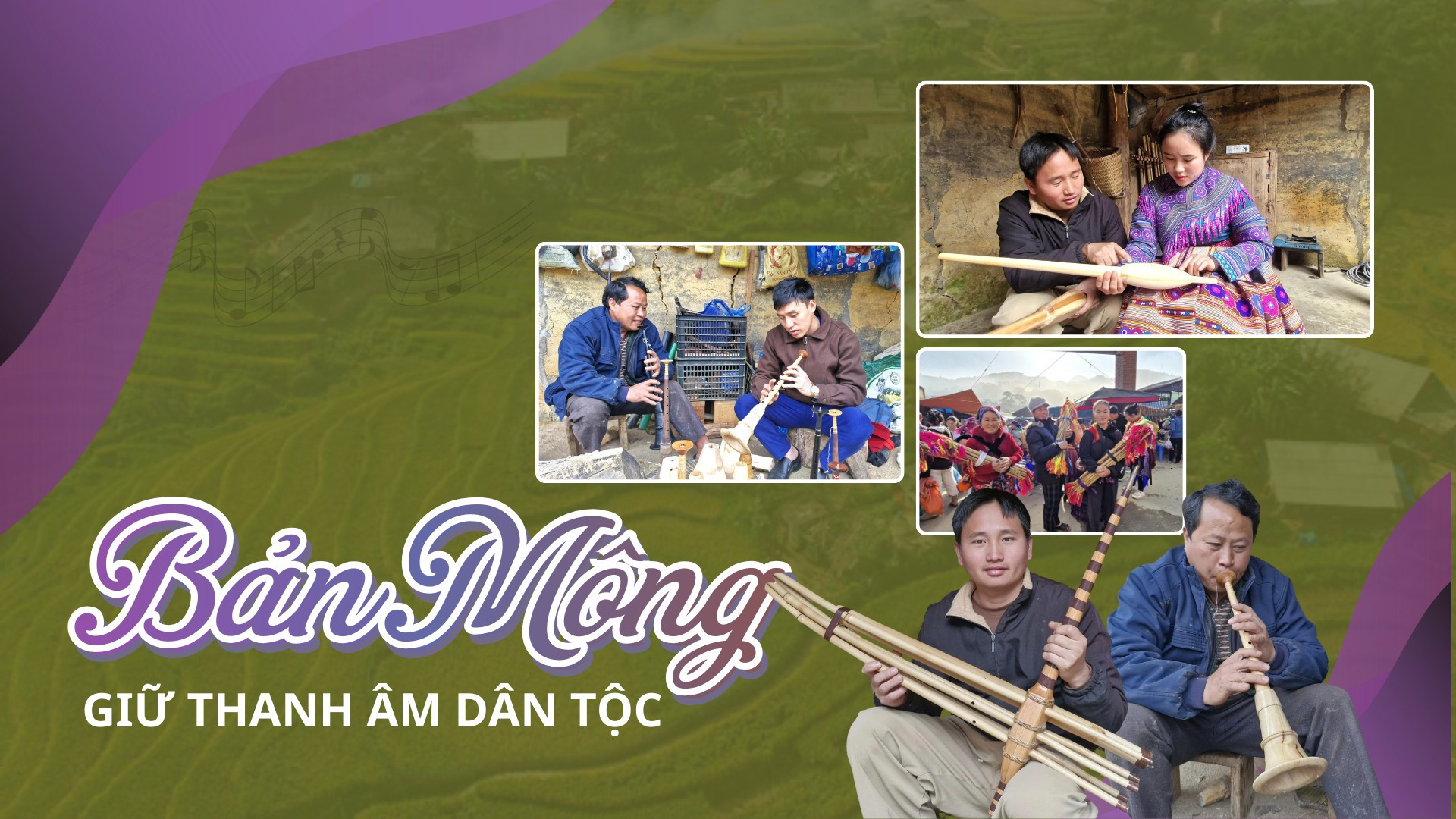 Bản Mông giữ thanh âm dân tộc