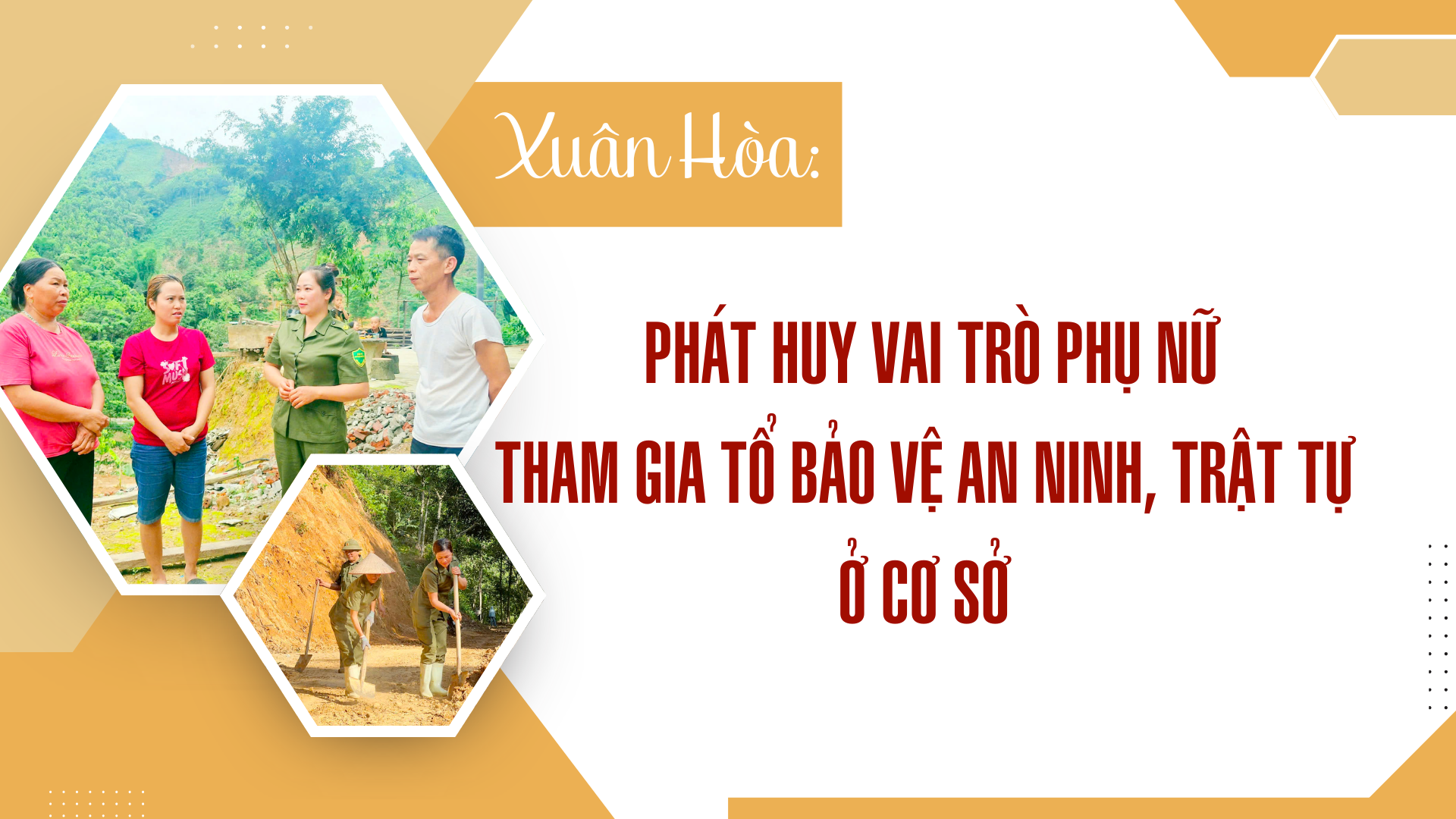 Xuân Hòa: Phát huy vai trò phụ nữ tham gia tổ bảo vệ an ninh, trật tự ở cơ sở