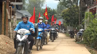 Thanh niên xã Dương Quỳ với bầu cử