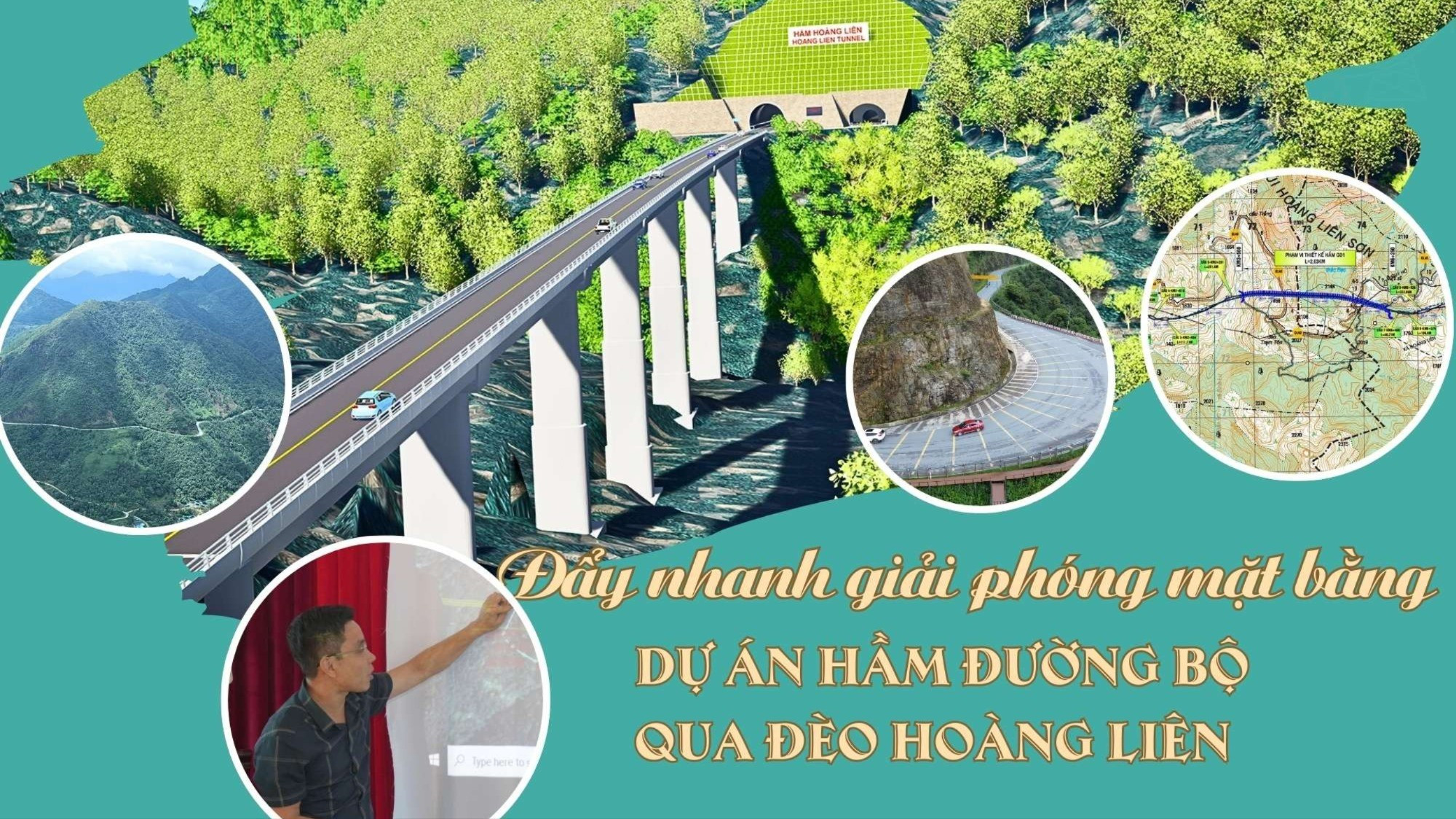 Đẩy nhanh giải phóng mặt bằng Dự án hầm đường bộ qua đèo Hoàng Liên