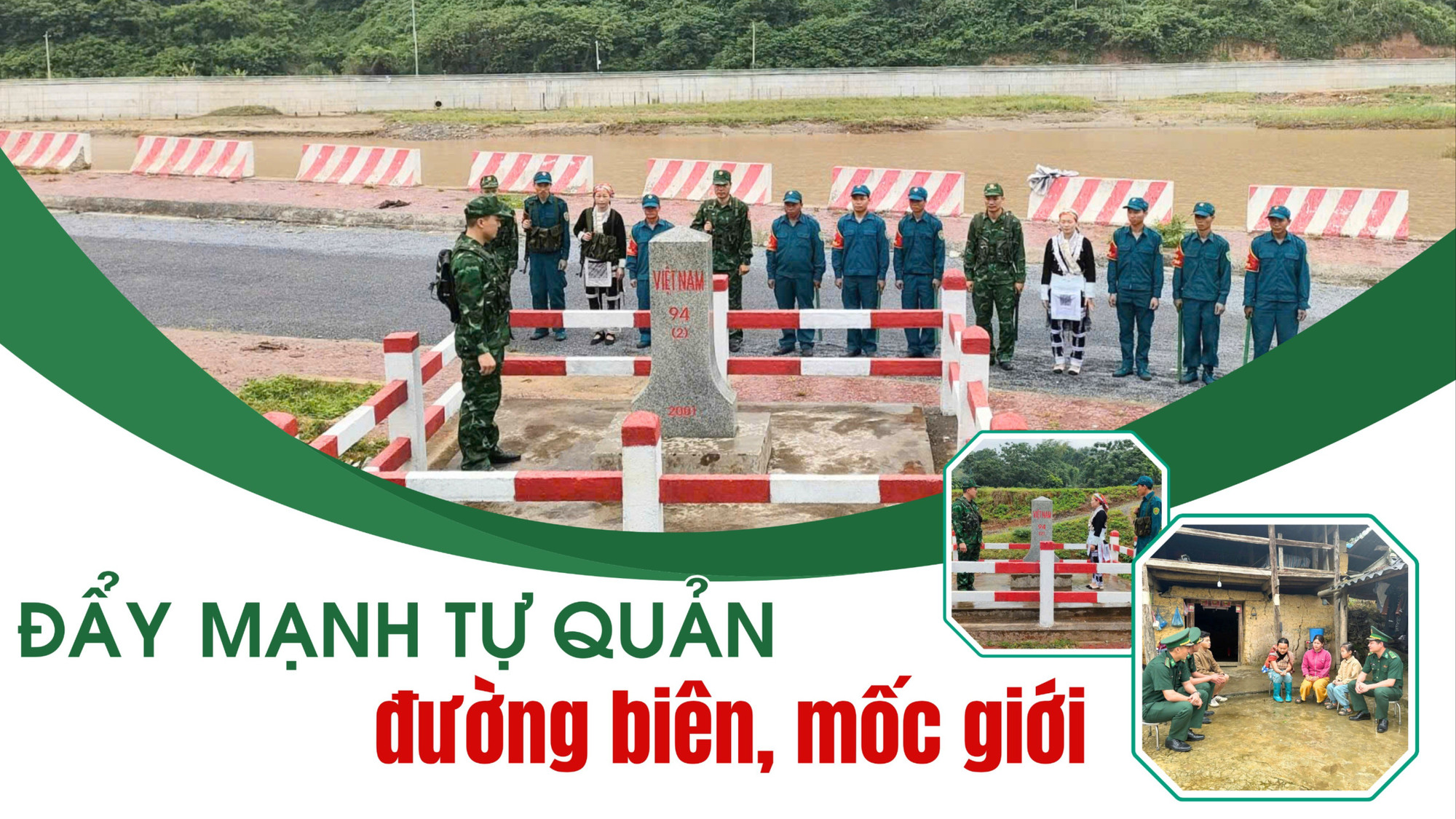 Đẩy mạnh tự quản đường biên, mốc giới