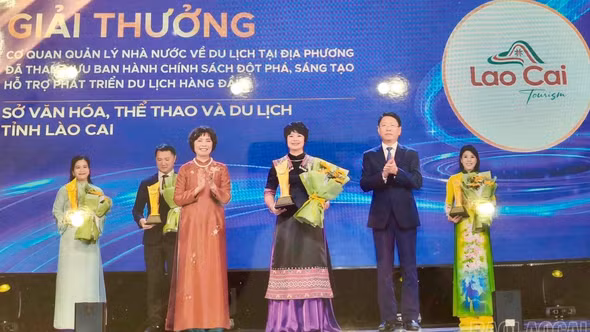 Lào Cai có 7 đơn vị, doanh nghiệp được trao giải thưởng về du lịch tại VITA Awards 2026