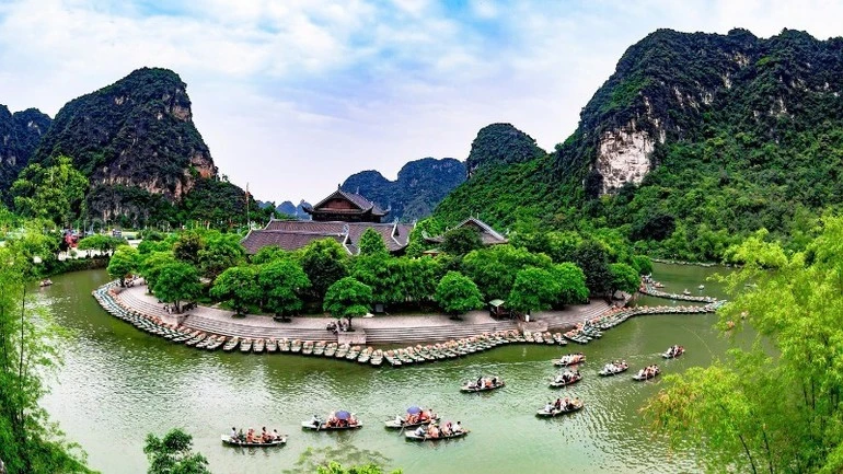 Di sản Văn hóa và Thiên nhiên thế giới Tràng An (Ninh Bình). (Ảnh QUANG VINH)