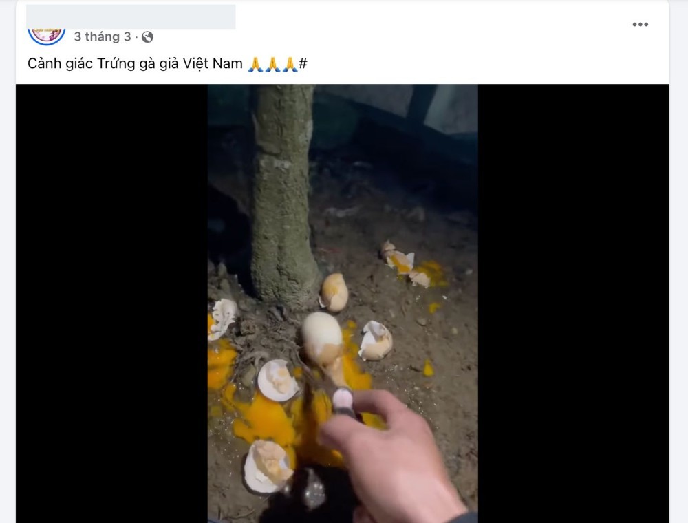 Thông tin lan truyền trên mạng xã hội. Ảnh chụp màn hình Thông tin lan truyền trên mạng xã hội. Ảnh chụp màn hình