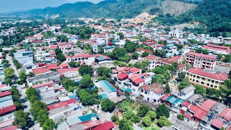 Một góc xã Bảo Thắng.