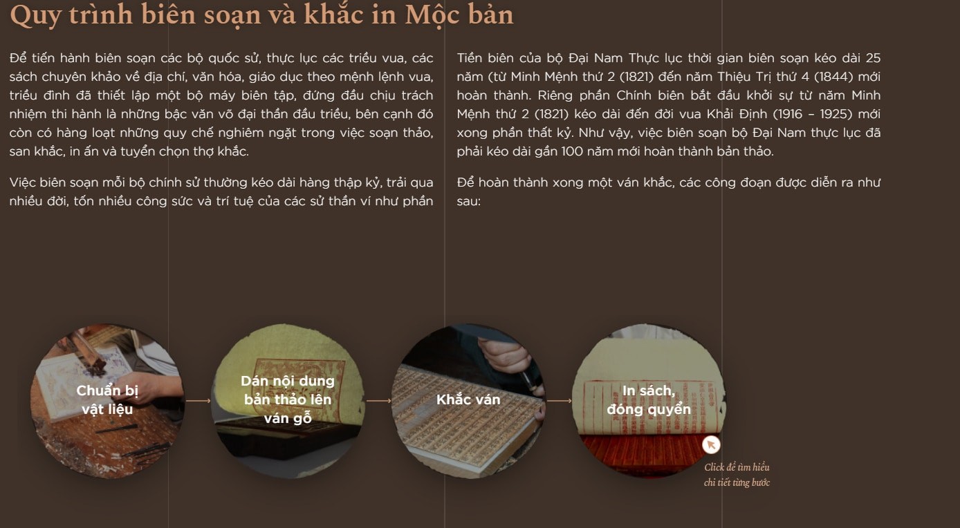 Hàng nghìn tấm mộc bản triều Nguyễn tại trung tâm hiện đã được ứng dụng công nghệ AI để lưu trữ và giới thiệu đến người dân. Hàng nghìn tấm mộc bản triều Nguyễn tại trung tâm hiện đã được ứng dụng công nghệ AI để lưu trữ và giới thiệu đến người dân.