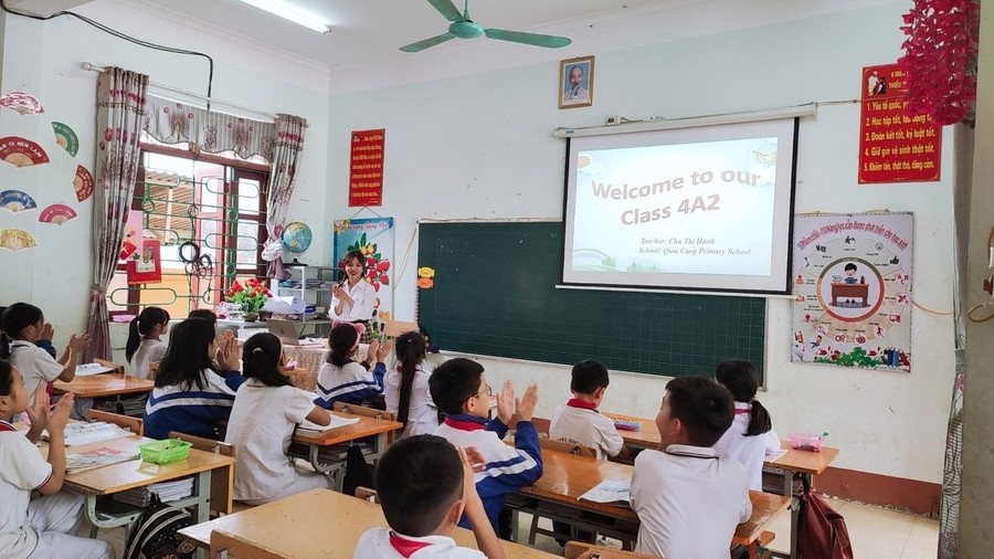 Đưa tiếng Anh thành ngôn ngữ thứ hai.