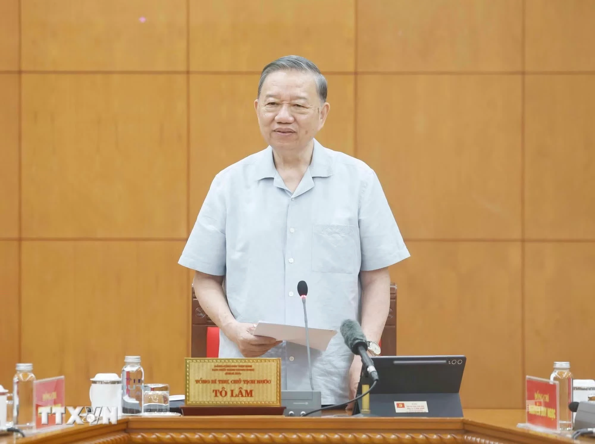 Tổng Bí thư, Chủ tịch nước Tô Lâm nhấn mạnh một số nội dung cần quan tâm lãnh đạo, chỉ đạo trong thời gian tới.