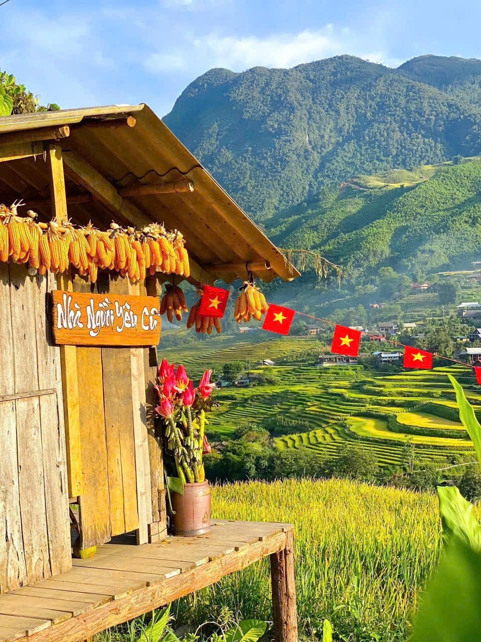 Một điểm check-in. Một điểm check-in.