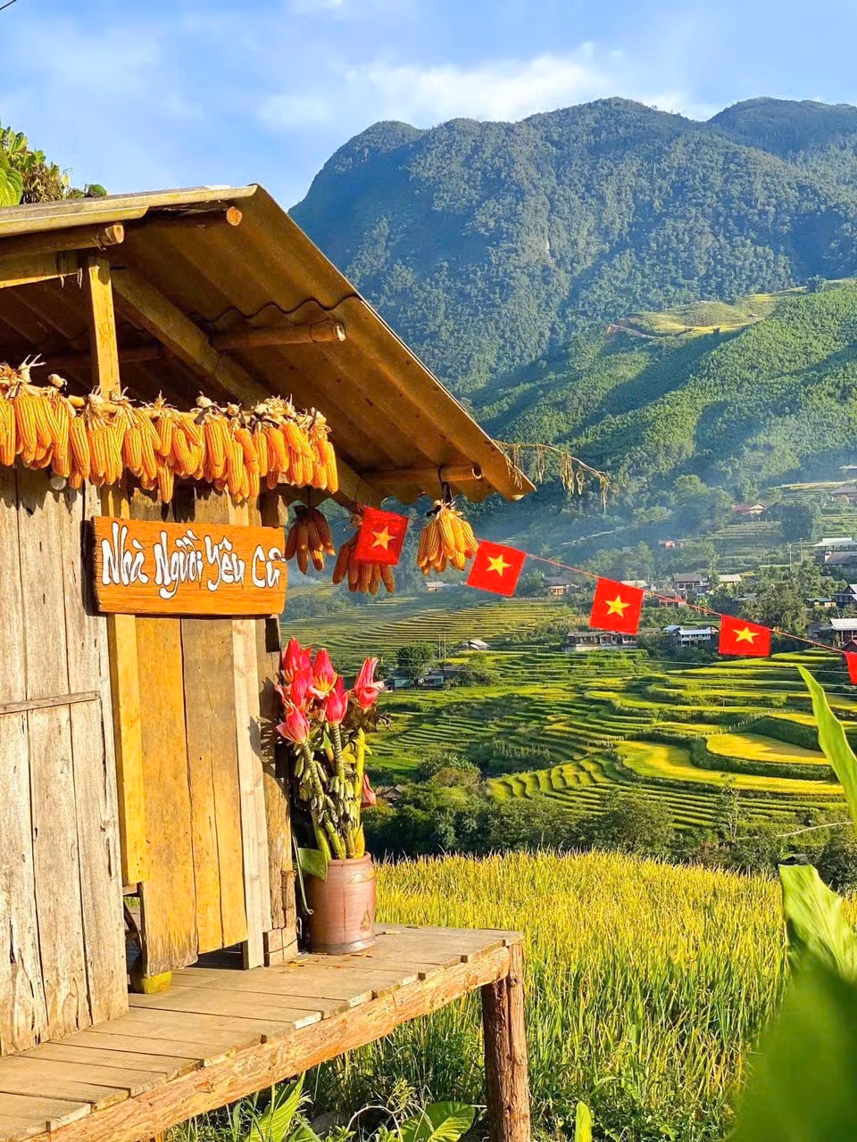 Một điểm check-in.