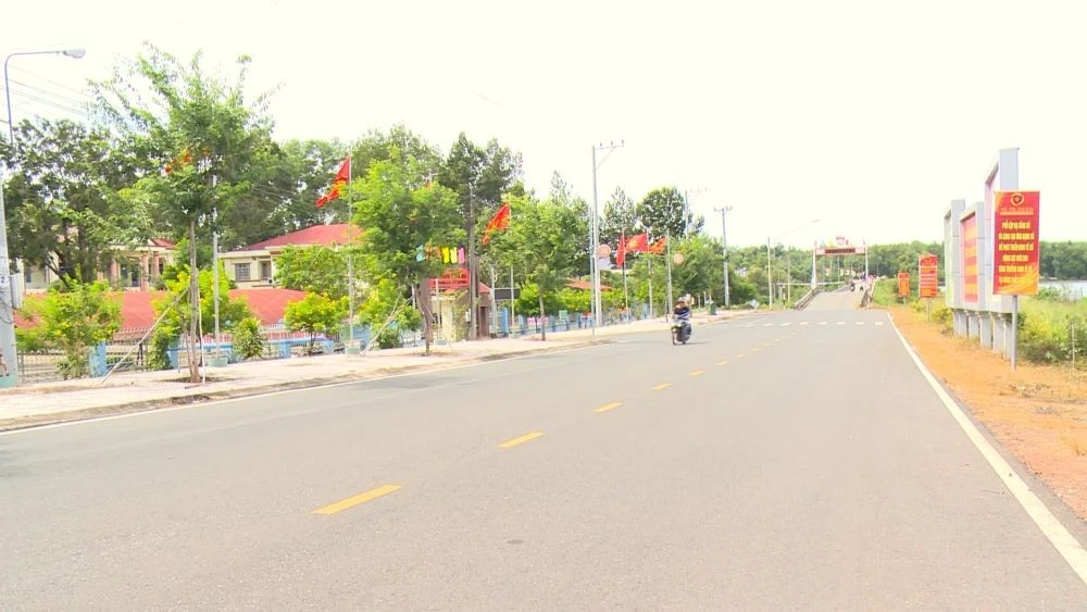 Xã Đất Cuốc, huyện Bắc Tân Uyên, đang có những bước chuyển mình mạnh mẽ nhờ chương trình xây dựng nông thôn mới.