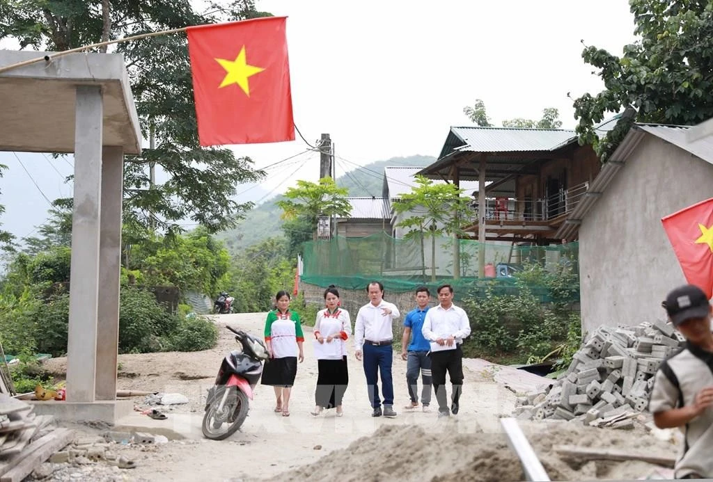 Thực hiện hiệu quả Chương trình nông thôn mới, giúp diện mạo nông thôn ở xã biên giới Pa Tân (Lai Châu) có nhiều khởi sắc.