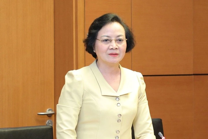 Bộ trưởng Nội vụ Phạm Thị Thanh Trà.