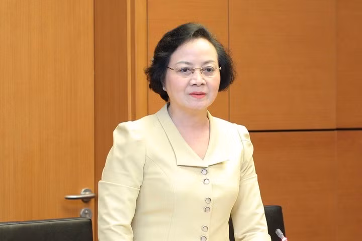 Bộ trưởng Nội vụ Phạm Thị Thanh Trà.