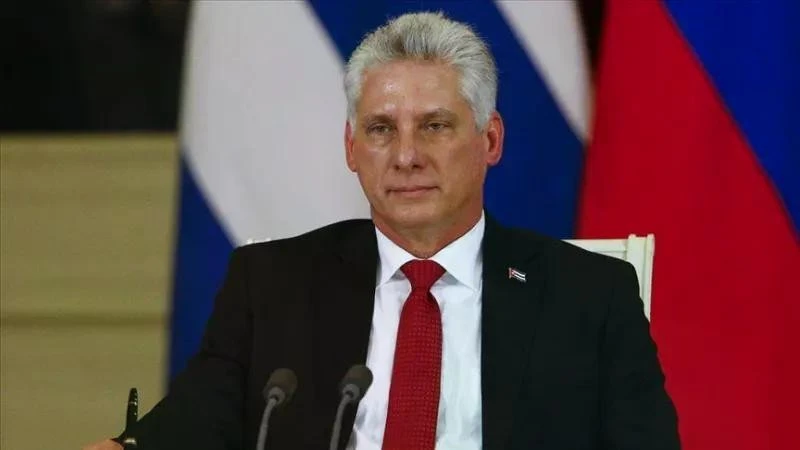 Chủ tịch Cuba Miguel Diaz-Canel.