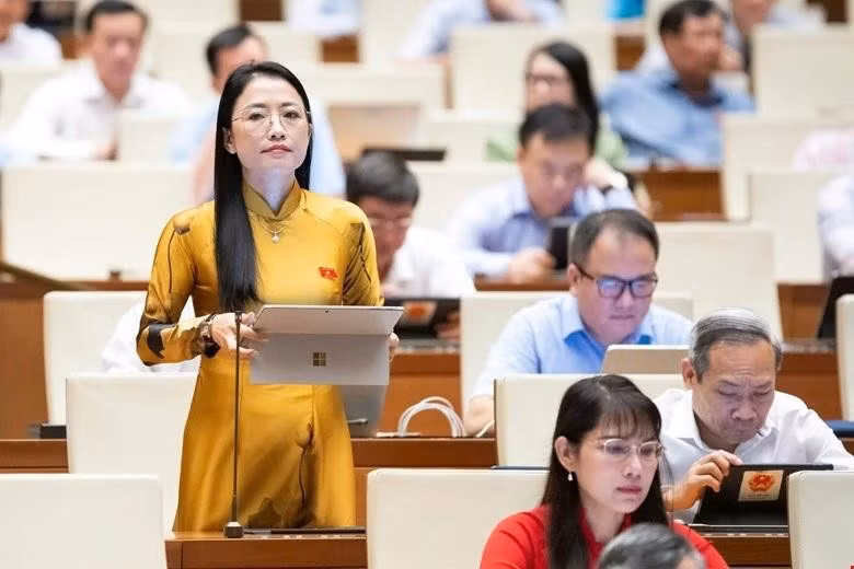 Đại biểu Trần Khánh Thu.