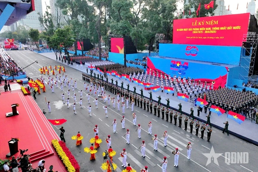 Tổng duyệt cấp Nhà nước Lễ kỷ niệm 50 năm Ngày Giải phóng miền Nam, thống nhất đất nước ảnh 3