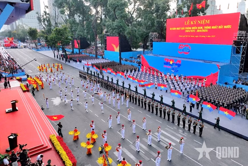Tổng duyệt cấp Nhà nước Lễ kỷ niệm 50 năm Ngày Giải phóng miền Nam, thống nhất đất nước ảnh 3