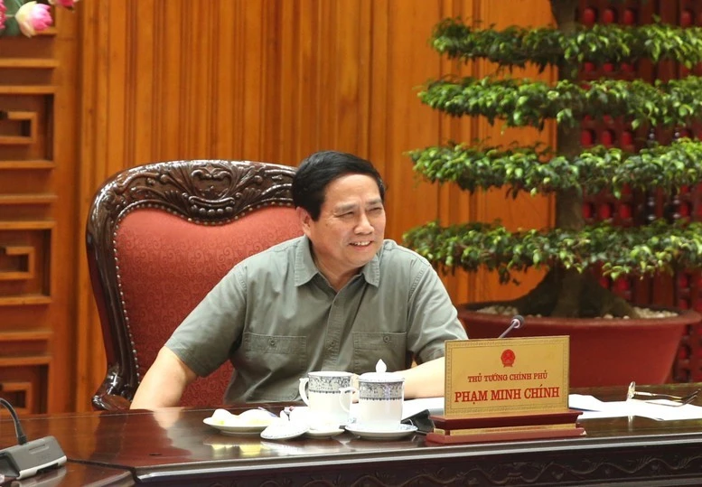 Thủ tướng Phạm Minh Chính chủ trì cuộc họp Thường trực Chính phủ xem xét, cho ý kiến về đánh giá tình hình kinh tế-xã hội tháng 4, 4 tháng đầu năm 2025.