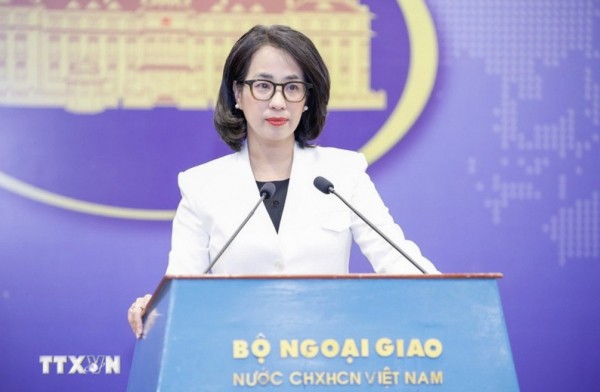 Người Phát ngôn Bộ Ngoại giao Việt Nam Phạm Thu Hằng.