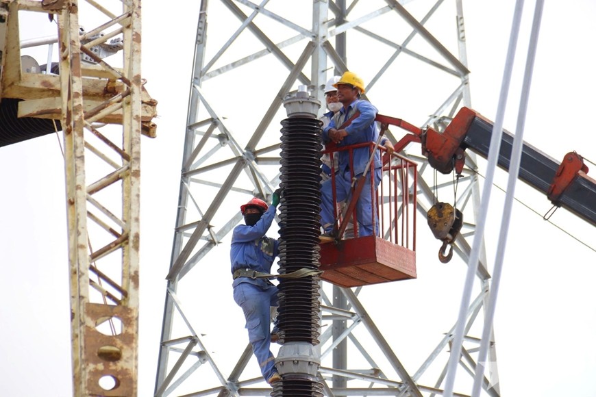 Dự án đường dây 500kV Lào Cai - Vĩnh Yên tăng tốc để về đích ảnh 7 Dự án đường dây 500kV Lào Cai - Vĩnh Yên tăng tốc để về đích ảnh 7