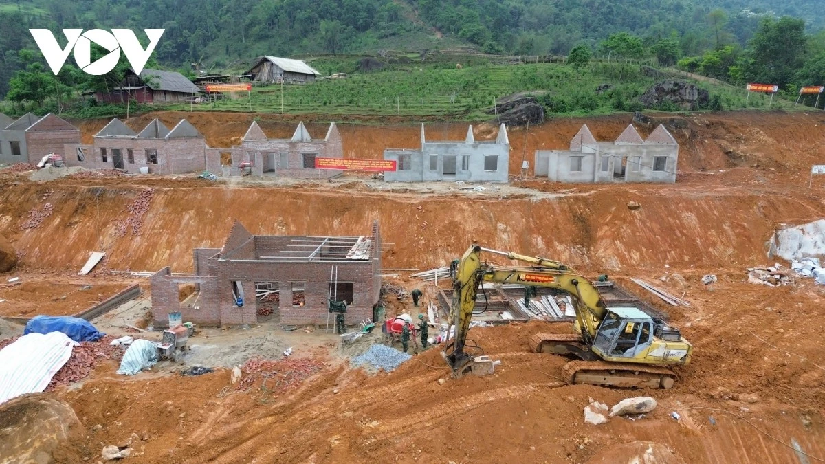 Dự án tái định cư vùng lũ ở Sàng Ma Sáo