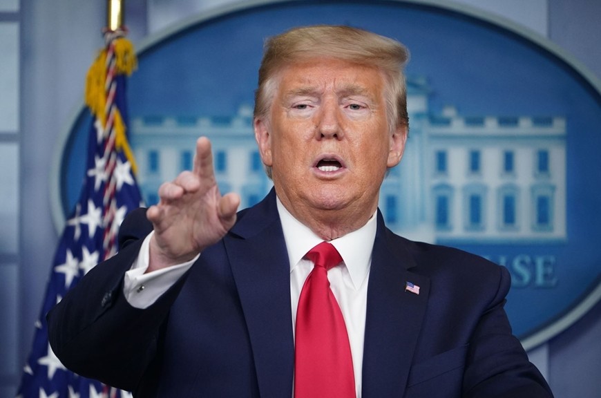 Tổng thống Mỹ Donald Trump. Tổng thống Mỹ Donald Trump.
