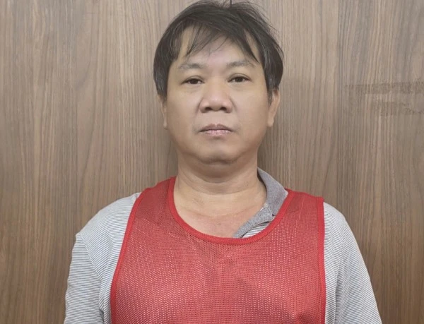 Đối tượng cầm đầu đường dây Nguyễn Hữu Tiến bị bắt giữ.