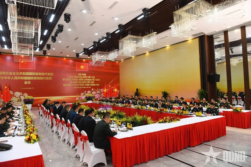 Bộ trưởng Bộ Quốc phòng Việt Nam và Trung Quốc hội đàm: Giao lưu lan tỏa tinh thần hữu nghị, đưa quan hệ hai nước phát triển vượt bậc ảnh 7
