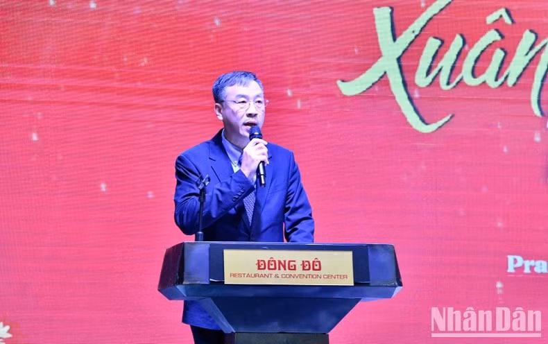 Đại sứ Việt Nam tại Cộng hòa Czech Dương Hoài Nam phát biểu ý kiến tại Chương trình.