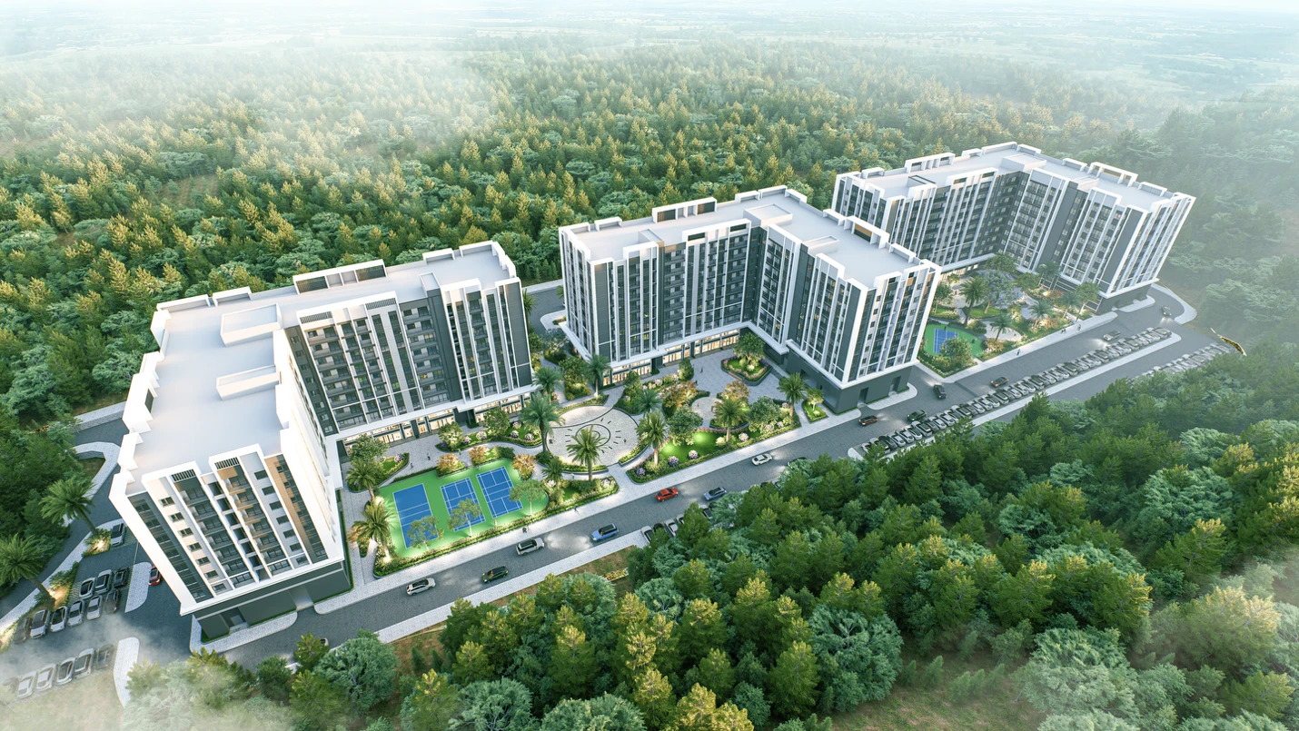 Phối cảnh tổng thể dự án Famia Lâm Viên.