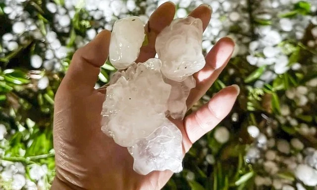 Nhiều tỉnh thành có khả năng xuất hiện mưa đá trong ngày hôm nay.