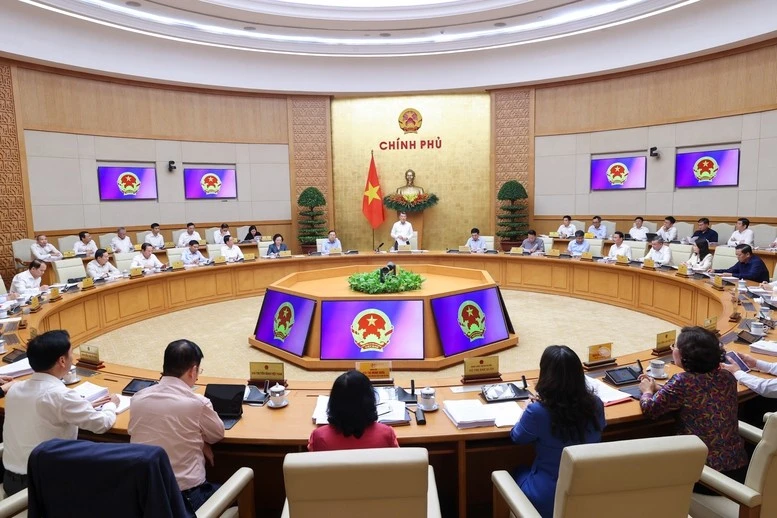 Thủ tướng Chính phủ Lê Minh Hưng chủ trì phiên họp Chính phủ thường kỳ tháng 4/2026 - phiên họp Chính phủ thường kỳ đầu tiên của Chính phủ khóa XVI.