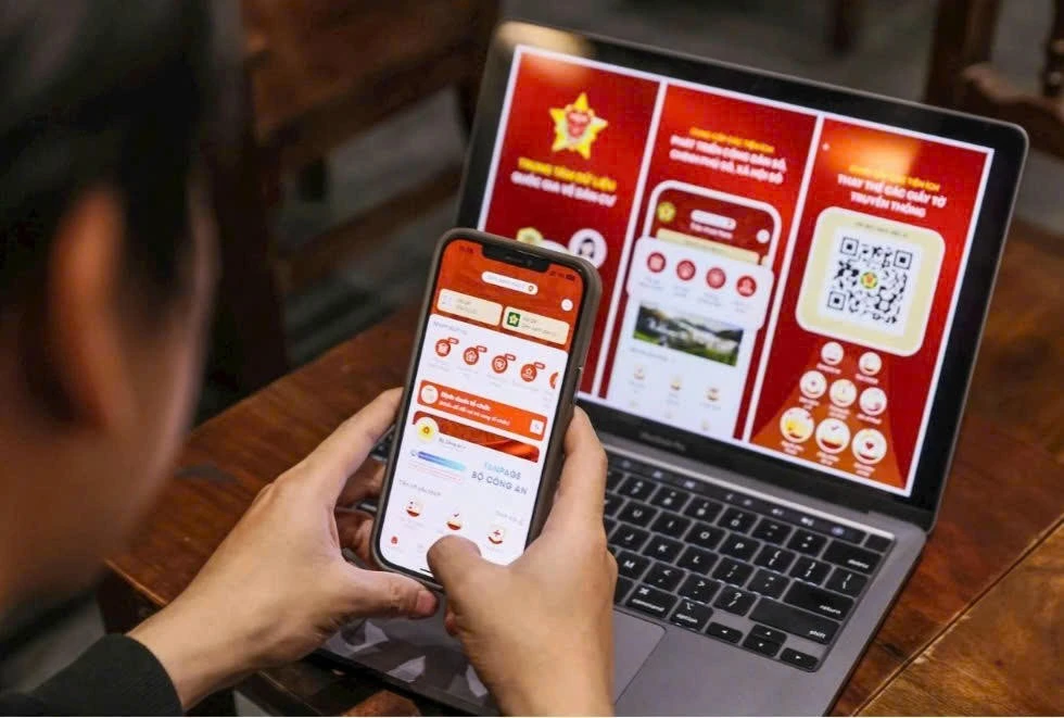 Triển khai tiện ích dịch vụ công trực tuyến toàn trình trên ứng dụng VNeID.