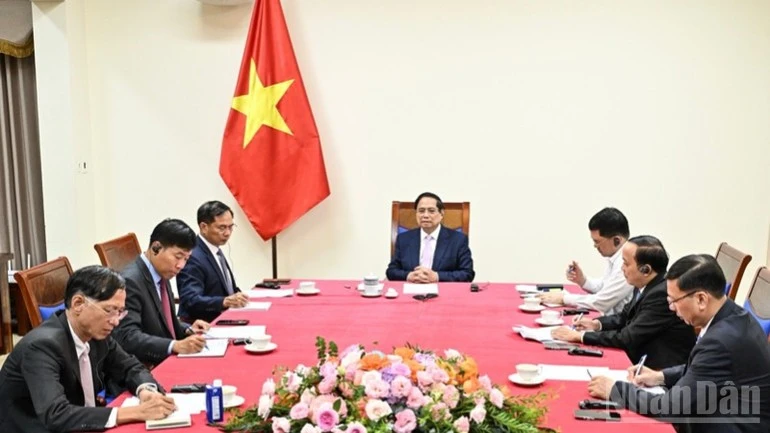 Quang cảnh buổi toạ đàm. (Ảnh: Trần Hải)