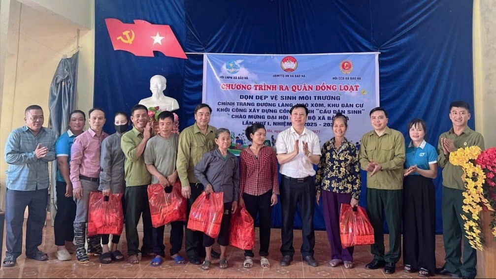 Xã Bảo Hà khởi công công trình chào mừng Đại hội Đảng bộ xã lần thứ I, nhiệm kỳ 2025 – 2030 ảnh 4 z6847177306697-0f7fd8c1c8787af879e11049ddc217bd.jpg