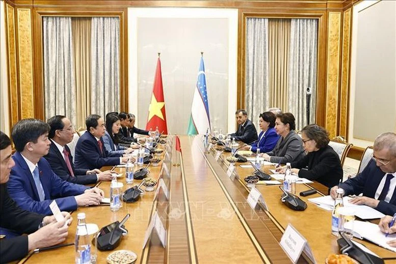 Quang cảnh buổi hội đàm.