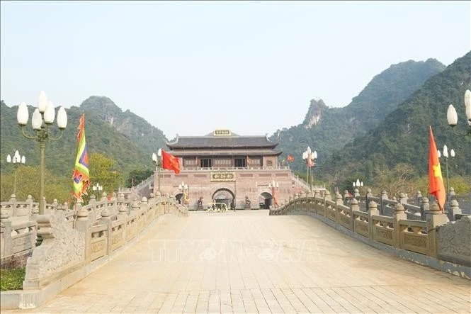 Một góc điểm du lịch Đàn kính thiên - Thung Ui chuẩn bị được đưa vào khai thác du lịch.