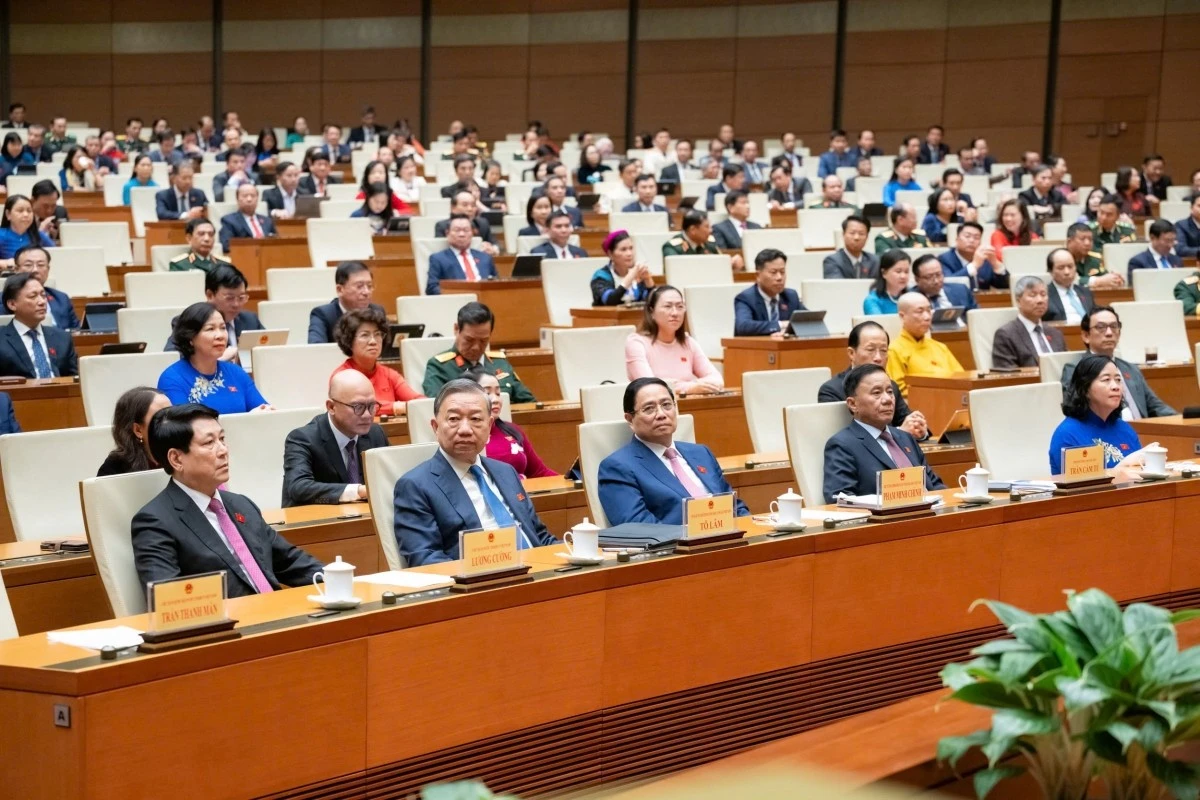 Chiều 11/12/2025, bế mạc kỳ họp thứ 10, Quốc hội khóa XV.