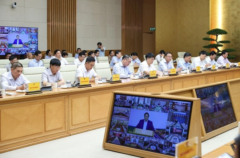 Đại diện các bộ, ngành, địa phương, doanh nghiệp dự hội nghị.