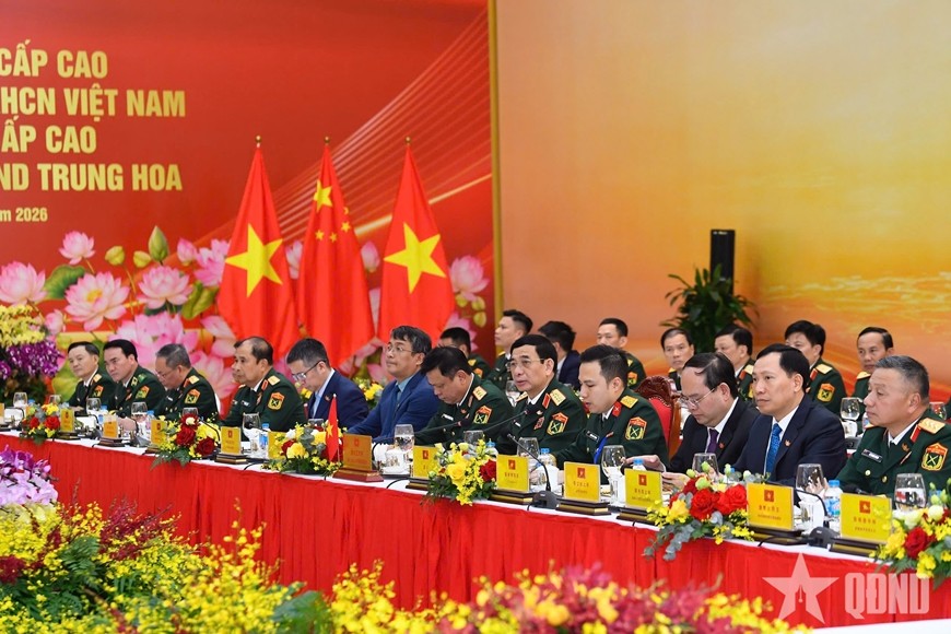 Bộ trưởng Bộ Quốc phòng Việt Nam và Trung Quốc hội đàm: Giao lưu lan tỏa tinh thần hữu nghị, đưa quan hệ hai nước phát triển vượt bậc ảnh 5