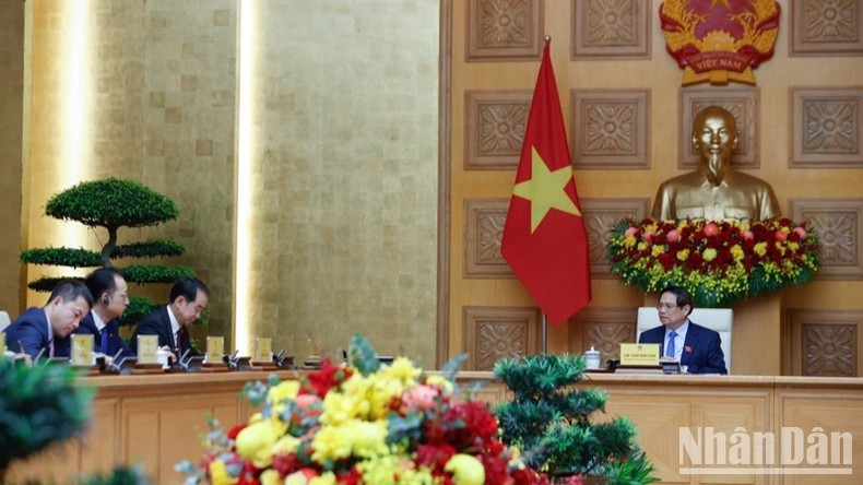 Quang cảnh buổi tiếp. Quang cảnh buổi tiếp.